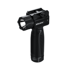 Load image into Gallery viewer, Sniper Tactical Vertical Foregrip Rechargeable - 2000 Lumen LED Flashlight Green Laser Fit 20mm Picatinny Rail Mount