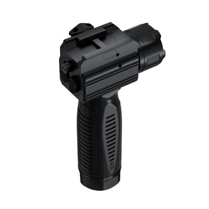 Sniper Tactical Vertical Foregrip Rechargeable - 2000 Lumen LED Flashlight Green Laser Fit 20mm Picatinny Rail Mount