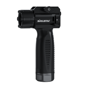 Sniper Tactical Vertical Foregrip Rechargeable - 2000 Lumen LED Flashlight Green Laser Fit 20mm Picatinny Rail Mount