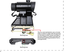 Load image into Gallery viewer, AK Scope SVD Dragunov 1x14mm Prism Scope with Side Rail Mount