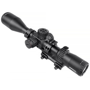 Sniper ZT 5-27x50 FFP Scope Side Parallax Adjustment Glass Etched Reticle Red Green Illuminated with Scope Mount