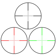 Load image into Gallery viewer, ST 2.5-10x40 Tactical Rifle Scope Combo R/G Mil-dot illuminated Green Laser with Red Dot Sight