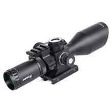 Load image into Gallery viewer, ST 2.5-10x40 Tactical Rifle Scope Combo R/G Mil-dot illuminated Green Laser with Red Dot Sight