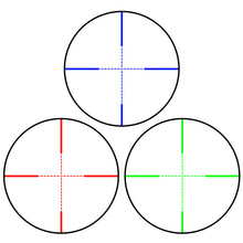 Load image into Gallery viewer, Sniper NT 1-4X28 Tactical Rifle Scope Red/Green Illuminated Reticle