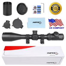 Load image into Gallery viewer, SNIPER MK 6-24X50 SAL Hunting Rifle Scope Red/Green/Blue Illuminated Mil Dot Reticle