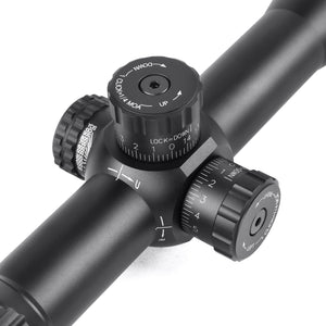 SNIPER MK 6-24X50 SAL Hunting Rifle Scope Red/Green/Blue Illuminated Mil Dot Reticle