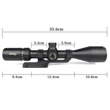 Load image into Gallery viewer, Sniper NT 3-18X50 Tactical Rifle Scope Red/Green Illuminated Rangefinder Reticle