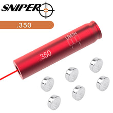 Load image into Gallery viewer, TPO .350 Legend Bore Sight Red Laser Boresighter with 6 Batteries