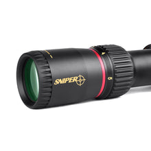 Load image into Gallery viewer, Sniper VT1-5X24FFPL First Focal Plane (FFP) Scope with Red/Green Illuminated Reticle