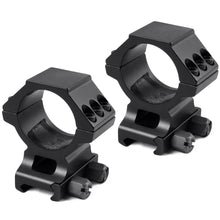 Load image into Gallery viewer, 35mm Tube Set Scope Mount Ring High Profile for Picatinny/Weaver Heavy Duty