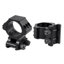 Load image into Gallery viewer, 35mm Tube Set Scope Mount Ring High Profile for Picatinny/Weaver Heavy Duty
