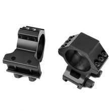 Load image into Gallery viewer, 35mm Tube Set Scope Mount Ring High Profile for Picatinny/Weaver Heavy Duty