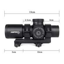 Load image into Gallery viewer, RD35T 3MOA Red Dot Sight Fits 20mm Picatinny/Weaver Rail 35mm Tube