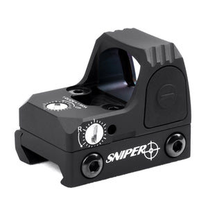 Sniper TR21 3MOA Reflex Sight Red Dot Sight for Rifles, Shortguns and Pistols Compatible with Picatinny/Weaver Rail, Waterproof, Shockproof