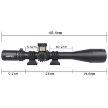 Load image into Gallery viewer, Sniper VT5.9-39x56 FFP 35MM Scope First Focal Plane Riflescope with Red/Green/Blue Illuminated Reticle