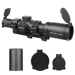 Sniper LS 1-10x24 Scope 35mm Tube with Red Illuminated Reticle .308