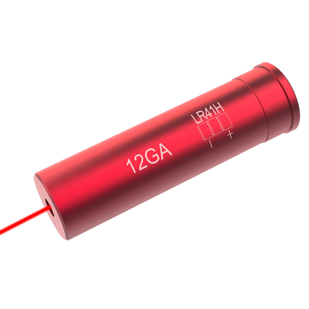 TPO 12 Gauge Shotgun Red Laser Bore Sight 12GA – Texas Precision