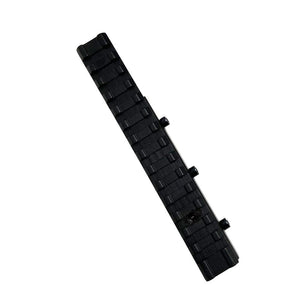 14 Slots 11mm to 20mm Picatinny Riser Mount, Low Profile 14 Slots Extension Dovetail Picatinn Adaptor