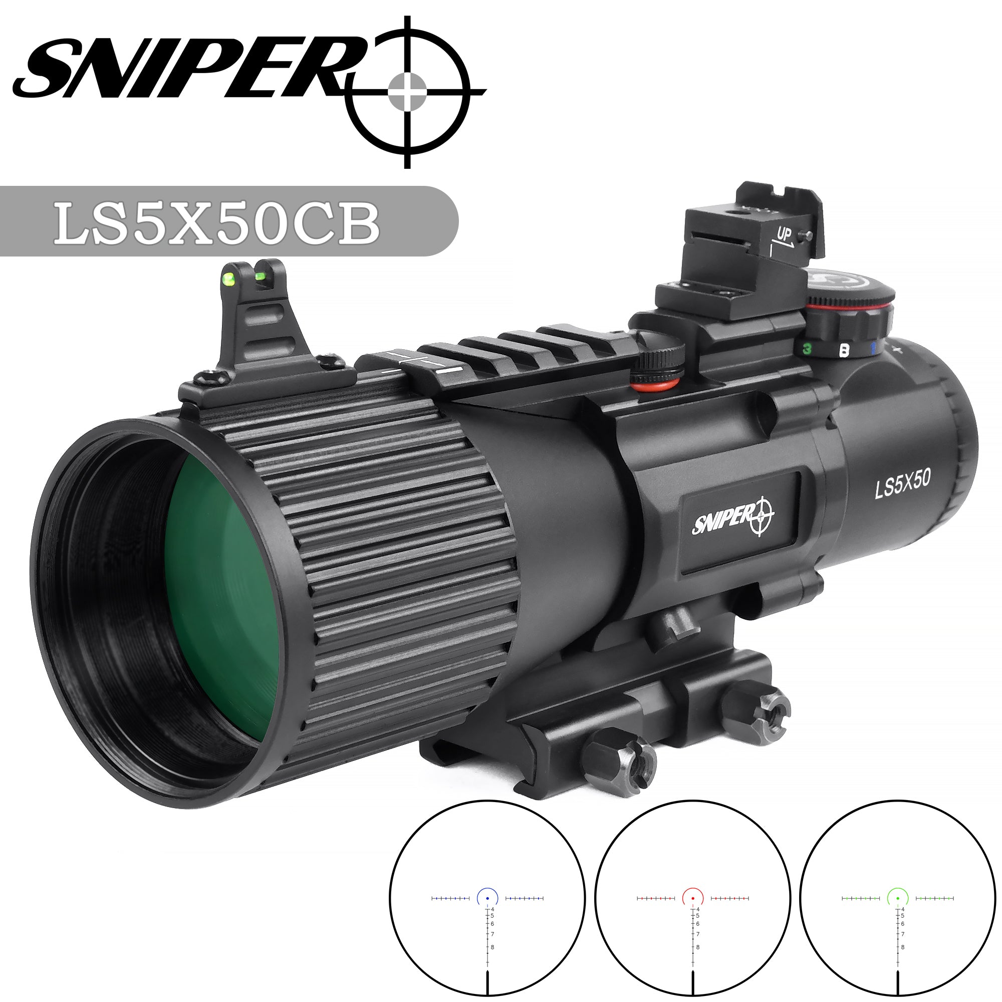 Vortex Red Dot Vector Optics Paragon 3x18 Micro Prism Scope