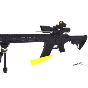 ST 2.5-10x40 Tactical Rifle Scope Combo R/G Mil-dot illuminated Green Laser with Red Dot Sight