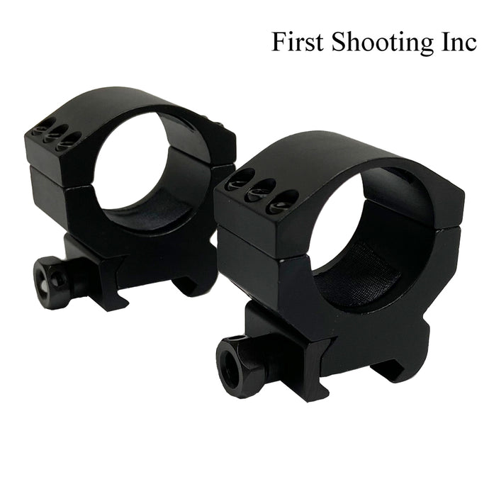 2pcs 30mm Scope Rings, Medium Profile Scope Mounts for Picatinny/Weaver Rail