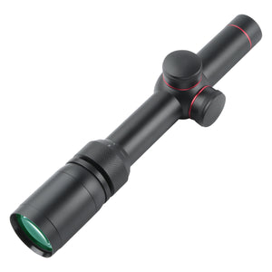 MT 1.5-5x20 WA Compact Riflescope for Hunting, Crossbow Scope, 1" Tube, Multi-Coated Lenses, Scope Mount Included