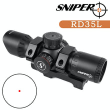 Load image into Gallery viewer, Sniper RD35L 3MOA Red Dot Sight Fits 20mm Picatinny/Weaver Rail 35mm Tube Red Dot