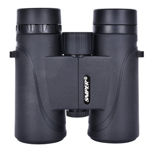 10X42 Black HD Binoculars for Adults, BAK4 Prism FMC Lens, Military Army Zoom Optics, Waterproof, Fogproof