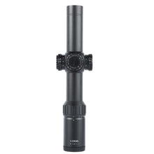 Load image into Gallery viewer, Sniper KT 1-12X24 SAL Rifle Scope 35mm Tube Glass Etched Reticle Red Illuminated with Scope Rings