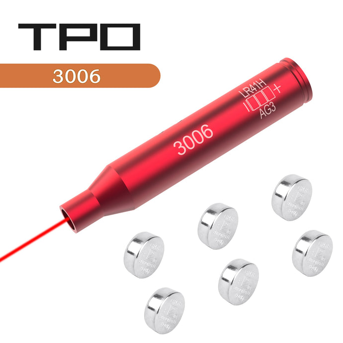 TPO 30-06 7.62x63 25-06 and 270 Red Laser Bore Sight