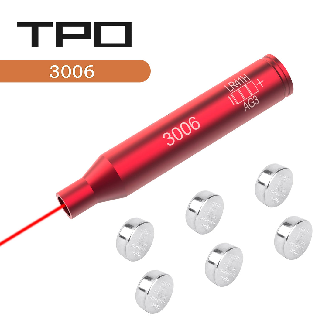 TPO 30-06 7.62x63 25-06 and 270 Red Laser Bore Sight