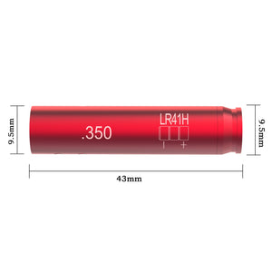 TPO .350 Legend Bore Sight Red Laser Boresighter with 6 Batteries