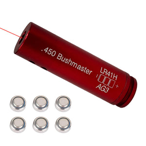 GlobalPioneer Red Laser Bore Sight – .45ACP – Boresighter For Pistols