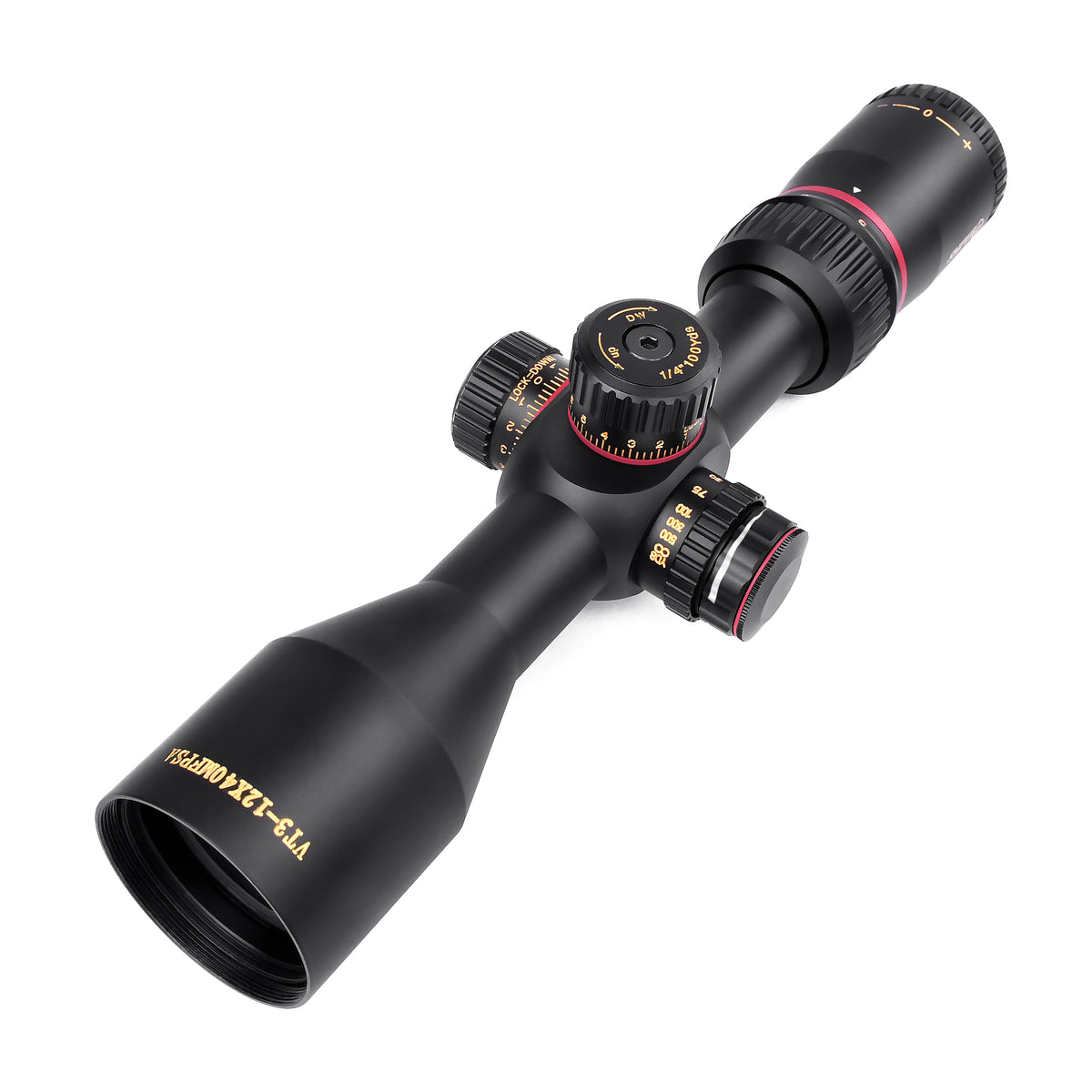 Sniper VT3-12X40MFFP First Focal Plane (FFP) Scope with Red/Green Illu ...