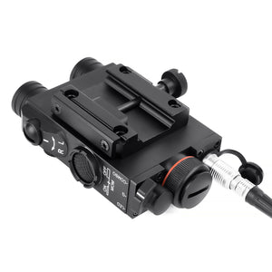 Sniper FL2000 TACTICAL Green Dot SIGHT + 200LM LED LIGHT COMBO with Pressure Cord Switch and Quick Release Mount