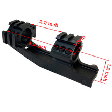 Load image into Gallery viewer, Rifle Scope Mount Rings 30mm Cantilever for 20mm Picatinny Rail