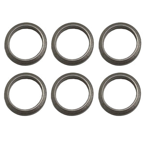 Thread Crush Washers Steel for .223/5.56 1/2 x28, Pack of 6