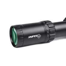 Load image into Gallery viewer, Sniper VT4.7-29x56 FFP 35MM Scope First Focal Plane Riflescope with Red/Green/Blue Illuminated Reticle