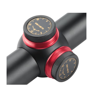 MT 1.5-5x20 WA Compact Riflescope for Hunting, Crossbow Scope, 1" Tube, Multi-Coated Lenses, Scope Mount Included