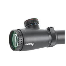 Load image into Gallery viewer, Sniper HD 6-24x50 SAL Hunting Rifle Scope 30mm Tube Side Parallax Adjustment with Red Green Illuminated Reticle