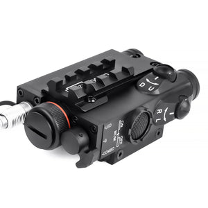 Sniper FL2000 TACTICAL Green Dot SIGHT + 200LM LED LIGHT COMBO with Pressure Cord Switch and Quick Release Mount