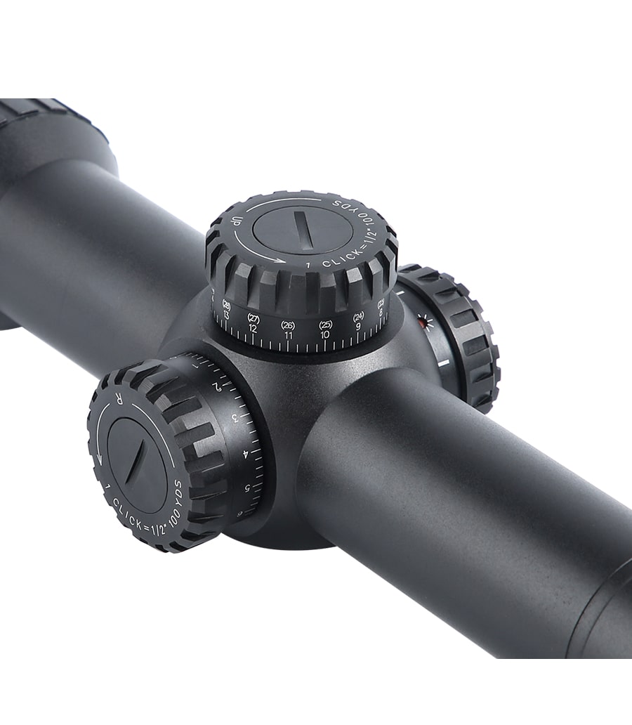 Kt Scope Sniper KT 1-12X24 SAL Rifle Scope 35mm Tube Glass Etched Reticle Red I ...