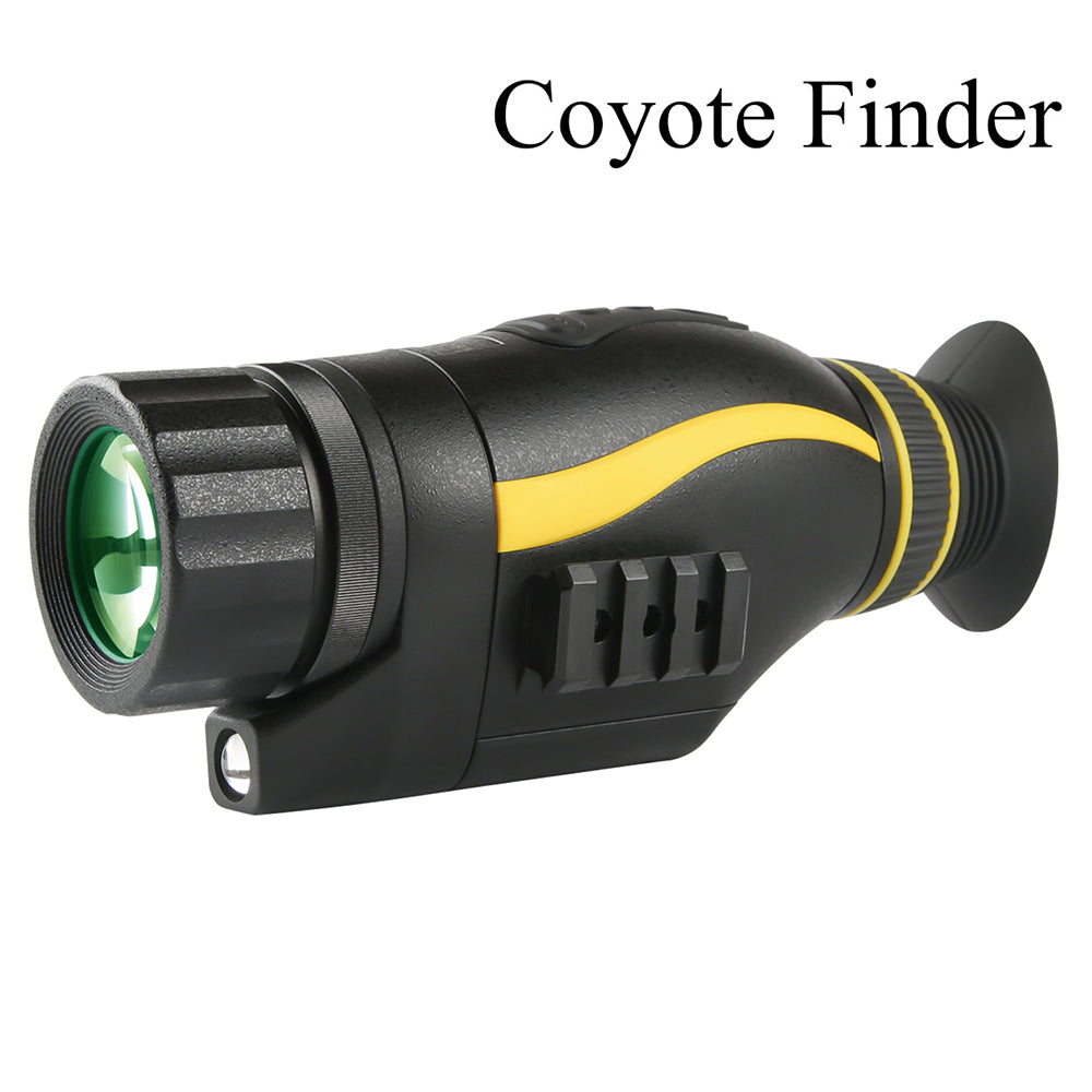 Coyote Finder Night Vision Monocular 5X40 Night Vision Infrared IR Camera HD Digital Night Vision Scopes with 1.5” TFT LCD Take Photos and Video Playback Function and TF Card for Hunting