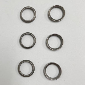 Thread Crush Washers Steel for .223/5.56 1/2 x28, Pack of 6