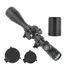 Load image into Gallery viewer, Sniper HD 6-24x50 SAL Hunting Rifle Scope 30mm Tube Side Parallax Adjustment with Red Green Illuminated Reticle