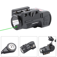 Load image into Gallery viewer, GL02 Combo Flashlight and Green Laser Magnetic Charging Internal Green Laser Sight &amp; Flashlight Laser Combo with Rechargeable Battery