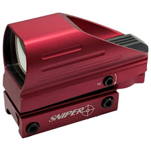 Load image into Gallery viewer, RD22(RED) Red &amp; Green Dot Sight 4 Reticles Reflex Sight