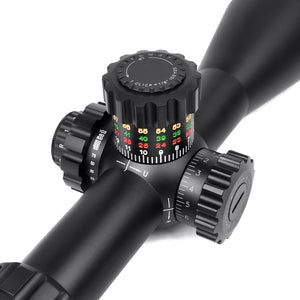 Sniper VT4.7-29x56 FFP 35MM Scope First Focal Plane Riflescope with Red/Green/Blue Illuminated Reticle