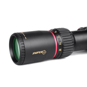 Sniper VT 4-16x44 MFFP First Focal Plane (FFP) Scope with Red/Green Illuminated Reticle