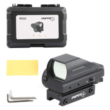Load image into Gallery viewer, Sniper RD22 Red &amp; Green Dot Sight 4 Reticles Reflex Sight